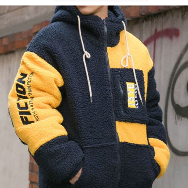 시크 픽션 헤비 뽀글이 패딩