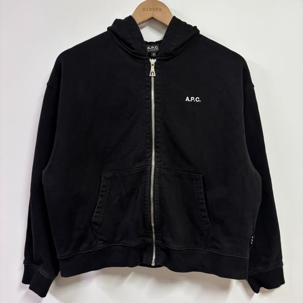 [M] 아페쎄 24FW 스몰로고 후드 집업