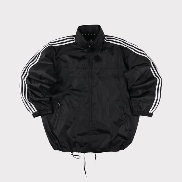 [XL] 90's 아디다스 올드스쿨 삼선 바람막이