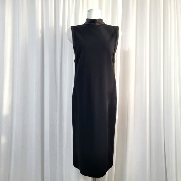 알렉산더왕 원피스 울38% 소가죽트리밍 (55) 상태최상/2회착/드라이완