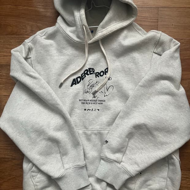 아더에러 그레이 후드티 L
