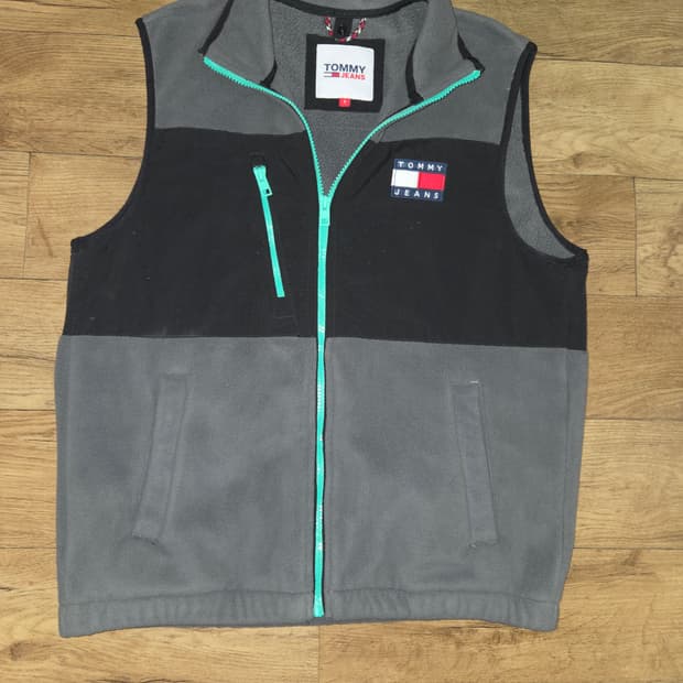 [정품] 타미힐피거 후리스 조끼