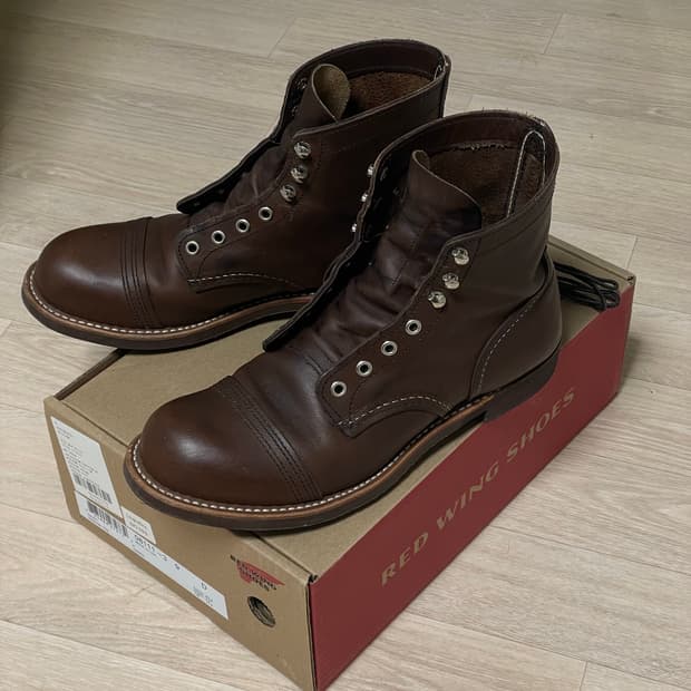 [9D/270] 레드윙 아이언 레인저 8111 앰버 하니스