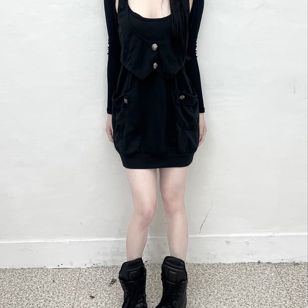 Buckle cargo balloon onepiece