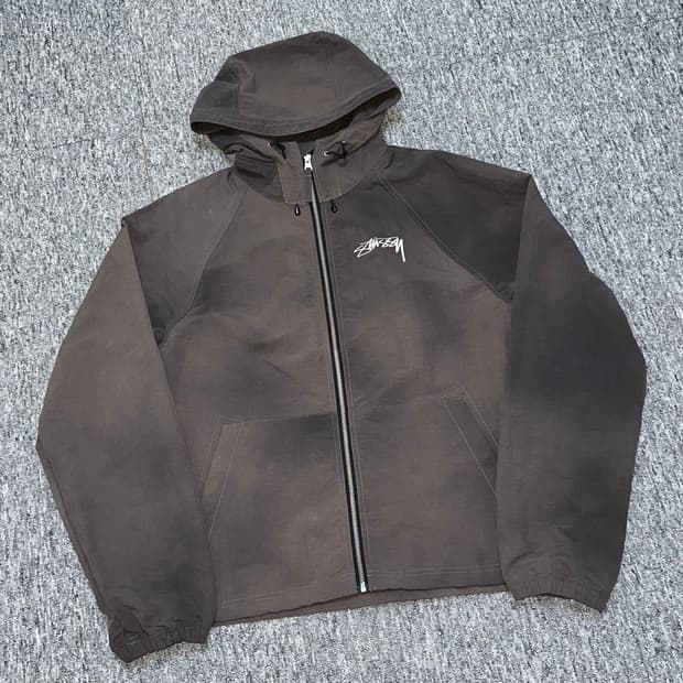 스투시 stussy 바람막이 웨이브 다이 비치 쉘 자켓 S사이즈