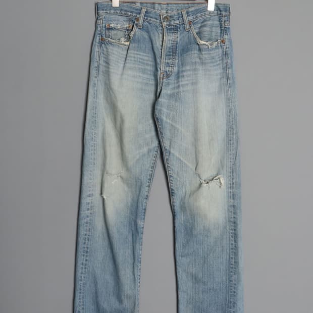  Levi's 501 Used Denim Pant (30)