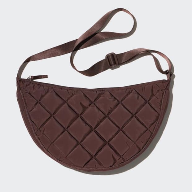 UNIQLO 유니클로 라운드 퀼트 숄더백 크로스백