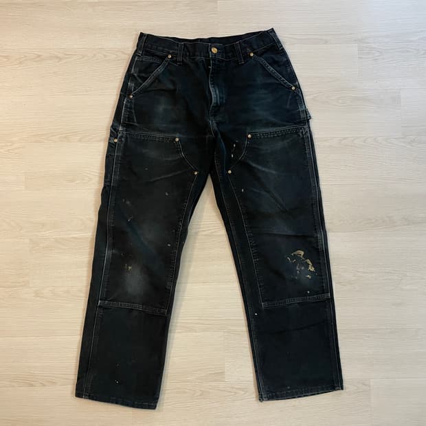 칼하트 더블니 블랙