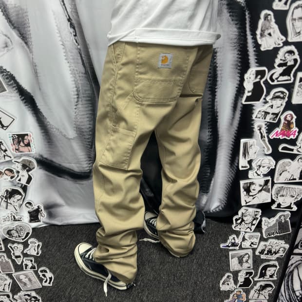 칼하트 싱글니 베이지 팬츠