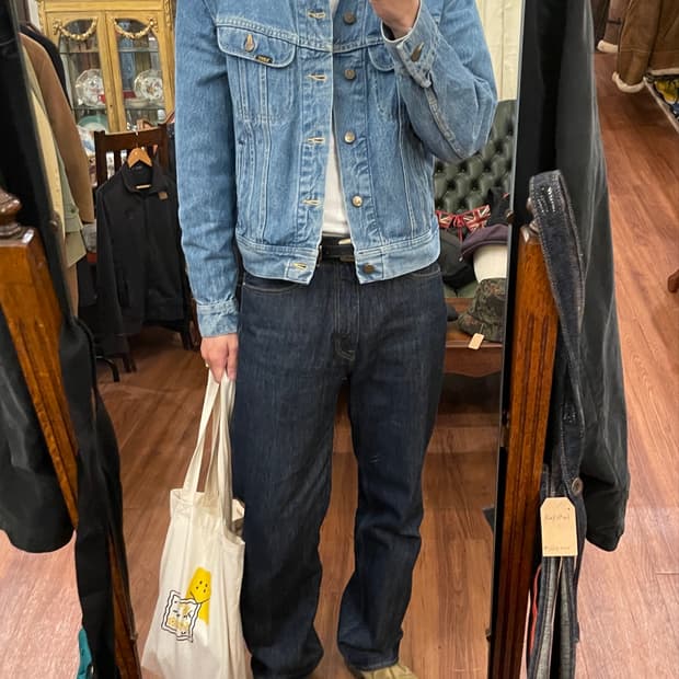 80s 빈티지 USA Lee Riders 데님 자켓 L사이즈