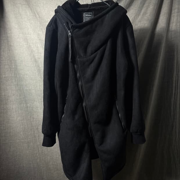 XFRM Asymmetric Long Hood Zip-Up  
