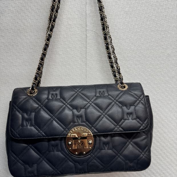 메트로시트 로고 퀄팅 체인 숄더/크로스백