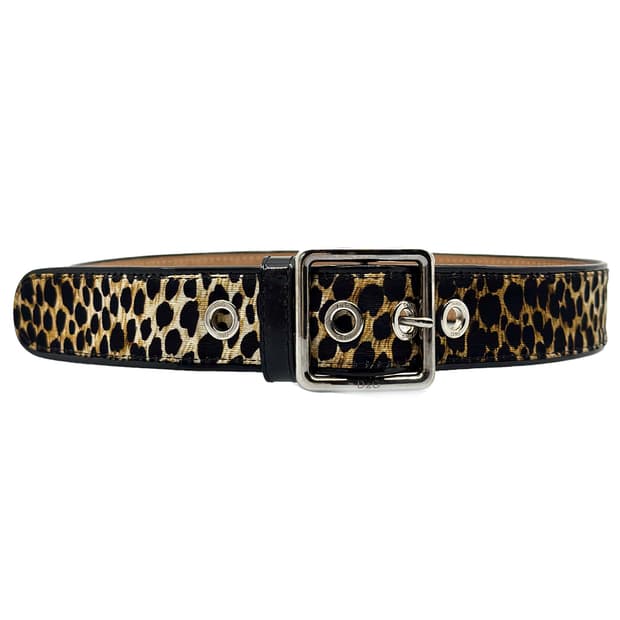 Dolce&Gabbana Leopard  Belt/ 80