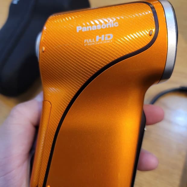 (한글)PANASONIC HX-WA2 파나소닉 빈티지 디카 오렌지