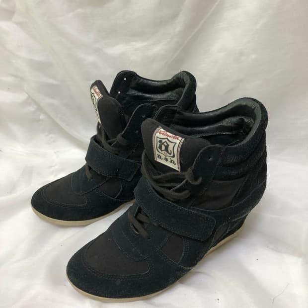 Ash 보위 웨지힐 스니커즈 37