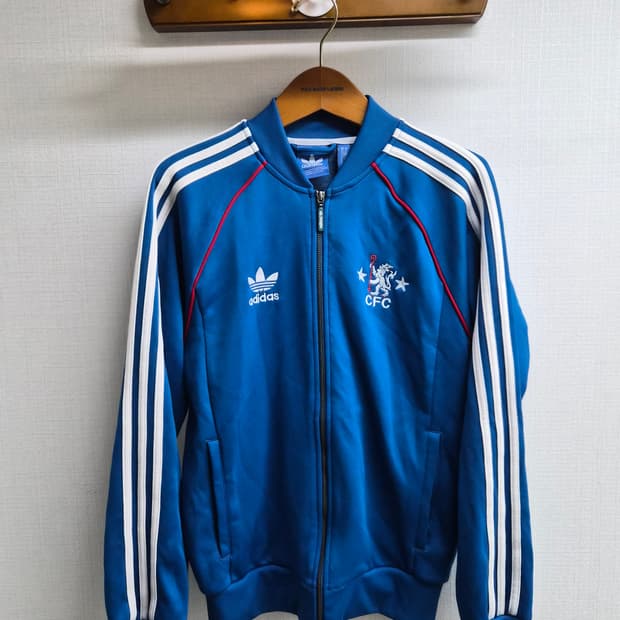 해외 M) 아디다스 15/16 첼시FC 슈퍼스타 트랙탑 져지 팝니다