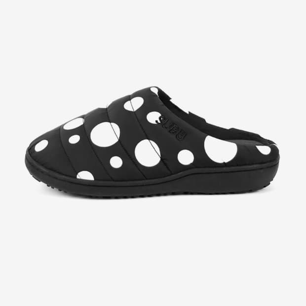 (새상품) SUBU 스부 윈터 샌들 - 크림 스노우 도트 0사이즈