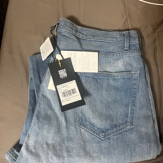 오라리 셀비지 페이디드 데님