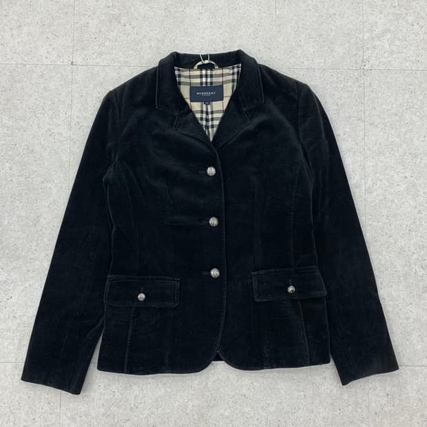 Burberry 버버리 벨벳 자켓