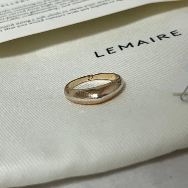 오늘만할인!Lemaire 드롭링/르메르 아모멘토 소피부하이 머듈 더로우