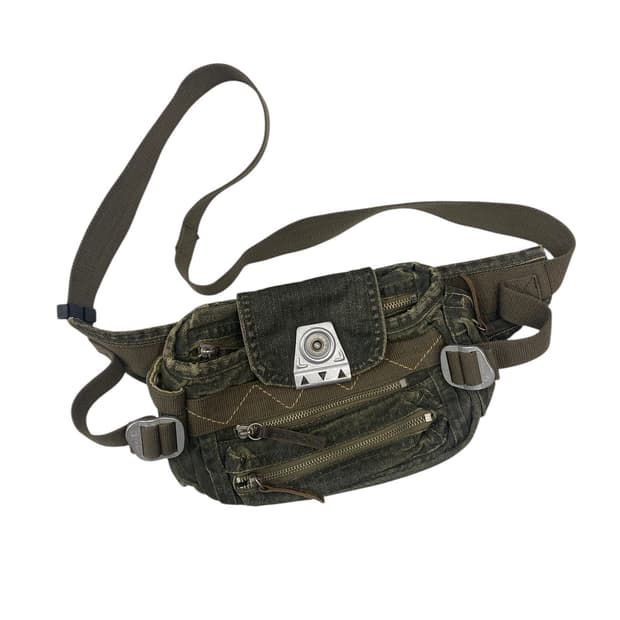 aotana y2k 빈티지 데님 힙색