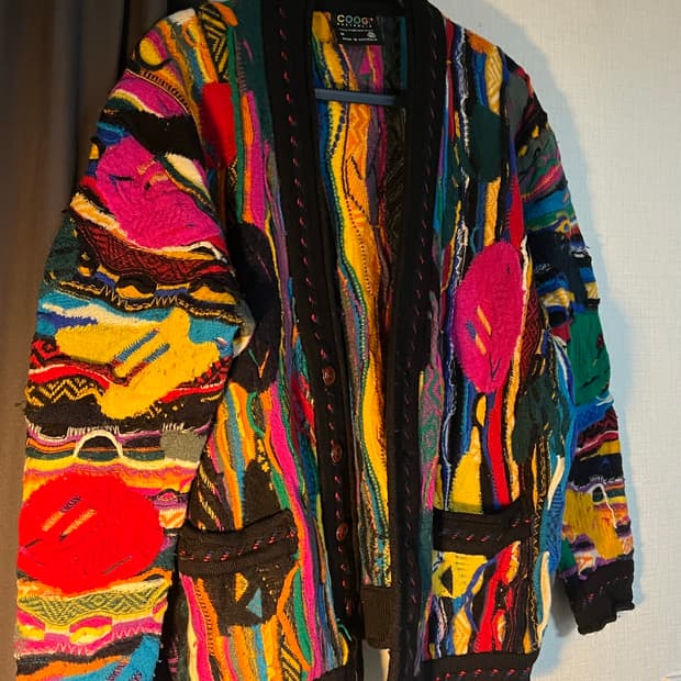 쿠지 니트가디건