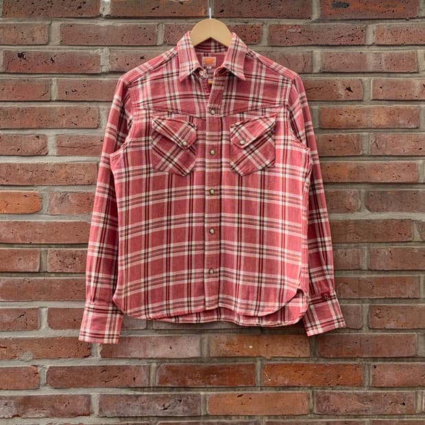 슈가케인 SUGAR CANE 체크 웨스턴 셔츠 (일본 생산)