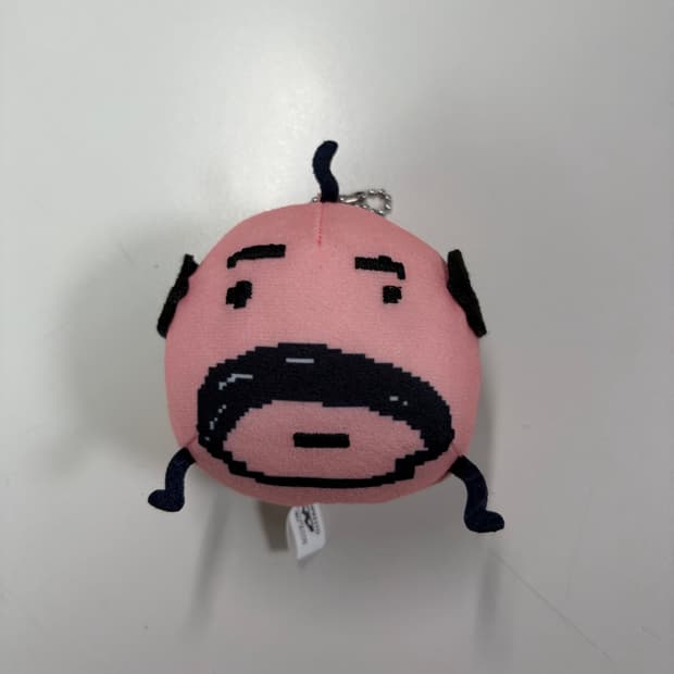 다마고치 오야지치 미니 볼체인 인형 키링