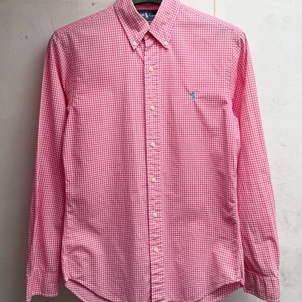 Polo Ralph Lauren Pink Gingham Shirt