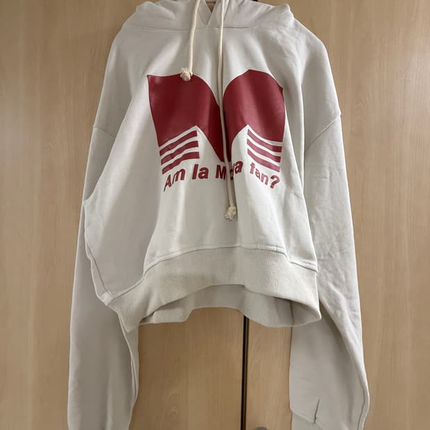 모와로라 크롭 후드티