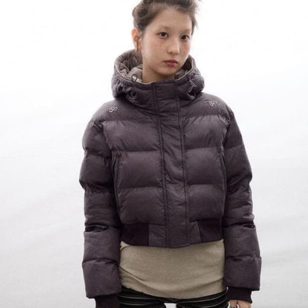 아키하라 패딩 m 퍼플