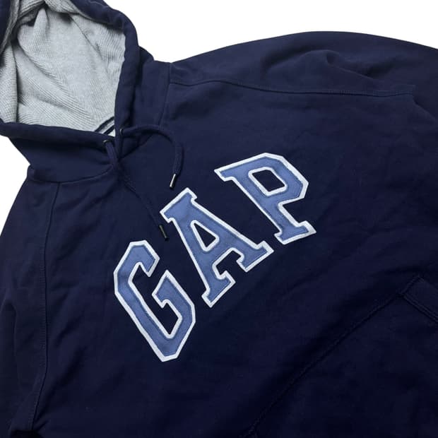 GAP 갭 네이비 니트 후드티