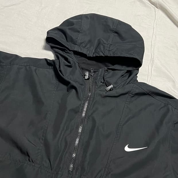 XXL 나이키 스우시 블랙 아노락