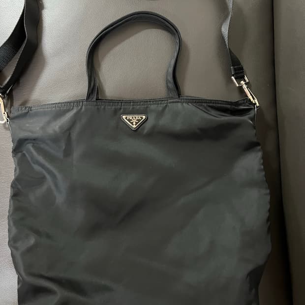 프라다 벨라 리나일론 토트백 겸 숄더백