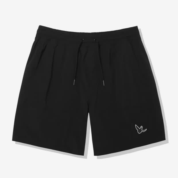 와릿이즌 마크 곤잘레스 러버 엔젤 숏팬츠 블랙 M