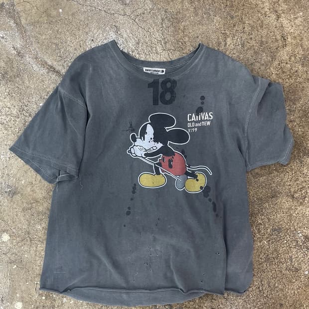 Vintage Mickey Distressed Tee