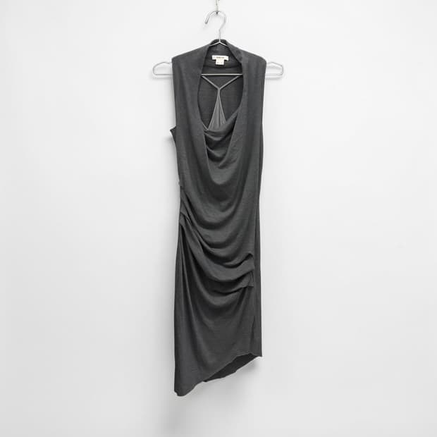 HELMUT LANG layered sleeveless dress