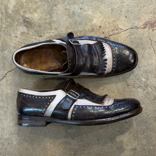 처치스 상하이 빈티지 더비슈즈