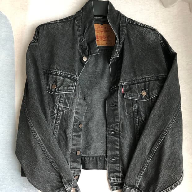 빈티지 리바이스 흑청자켓 70598-4159