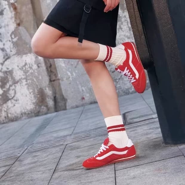 [새상품] 반스 슈퍼로우 레이싱 레드