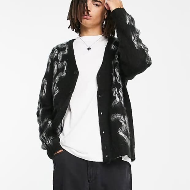 OBEY 템플 가디건 M