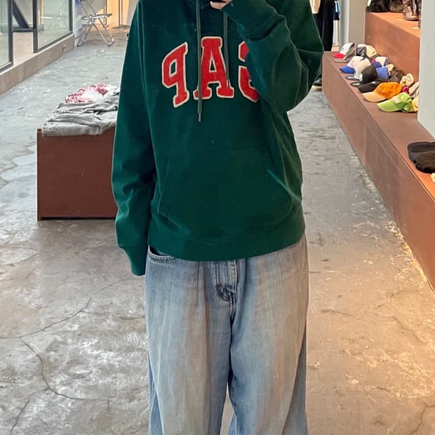 갭 올드스쿨 후드티 H781