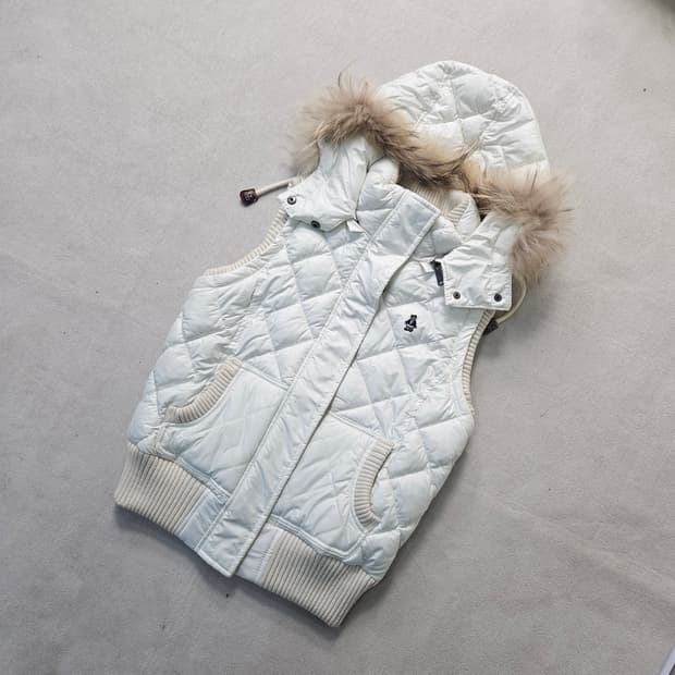 FL 티니위니 여성 퀄팅 패딩 조끼 0325Y