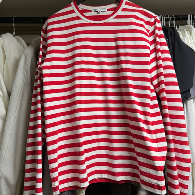 꼼데가르송 스트라이프 롱슬리브 (플레이라인X)