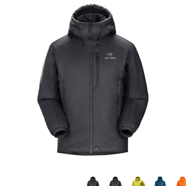 아크테릭스 누클리아이 SV 파카 남자 M 그래파이트 