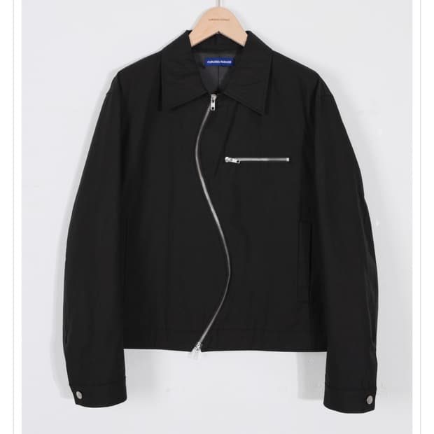 (48) 큐레이티드 퍼레이드 리버 자켓 블랙