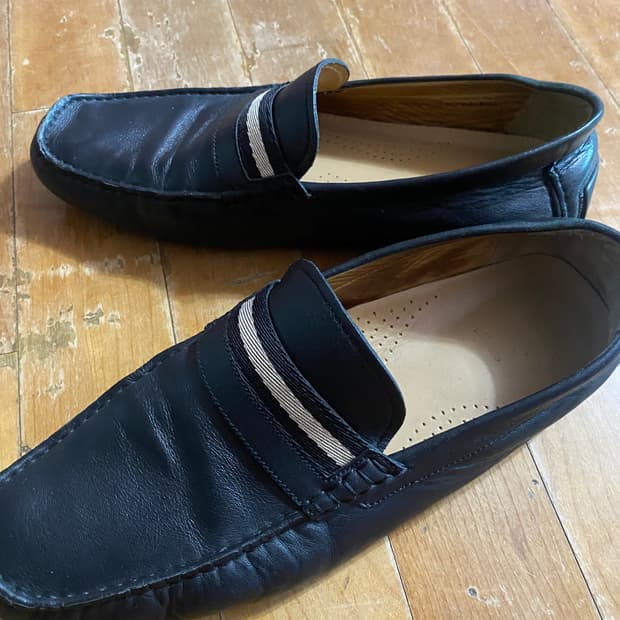 발리 남성 블략로퍼 (드라이빙슈즈) eu9.5 (275)