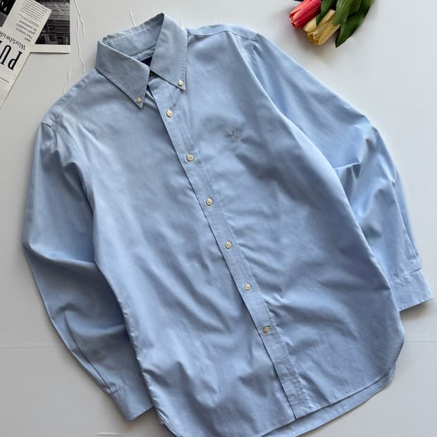 Polo 폴로랄프로렌 소라색 셔츠