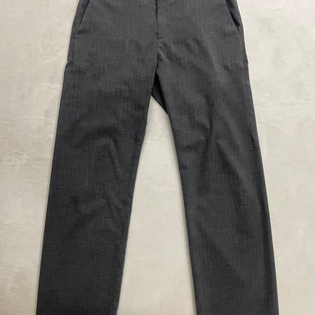 3) 머듈 슬랙스 스트라이프 그레이