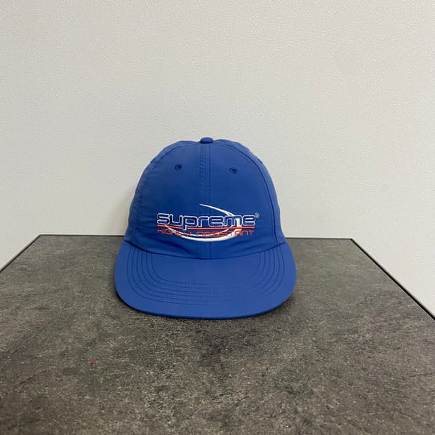 (OS) 슈프림 6패널 볼캡 모자 레지스턴트 블루